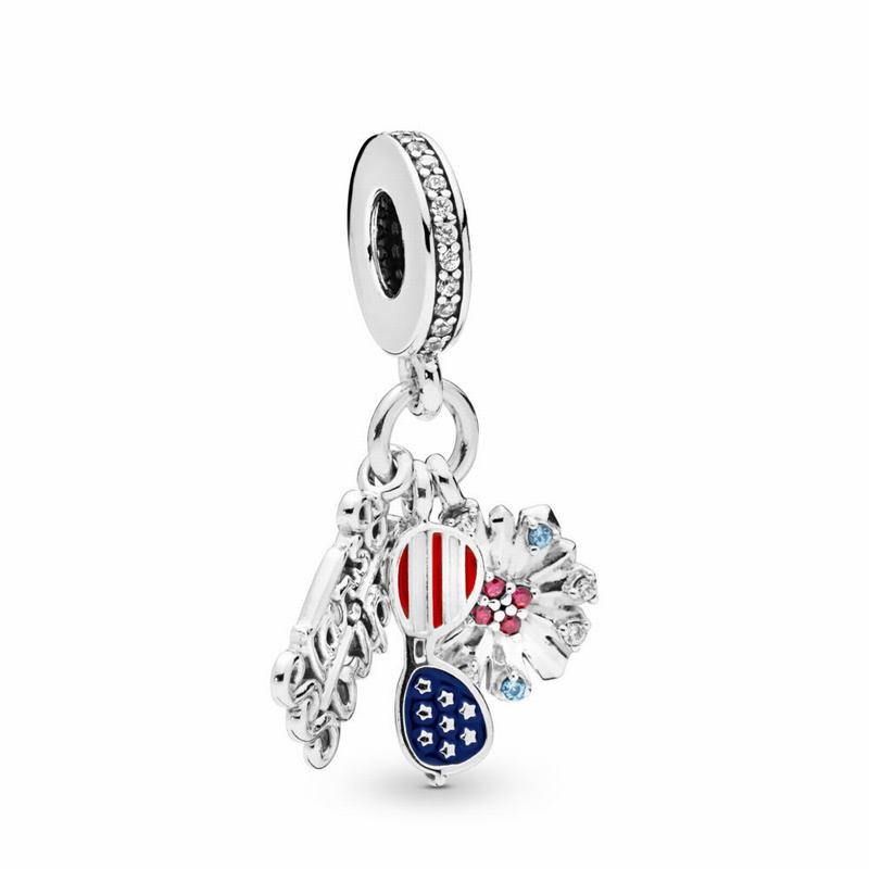 Pandora Australia American Icons Dangle Charm - Sterling Silver | LDAUJM370